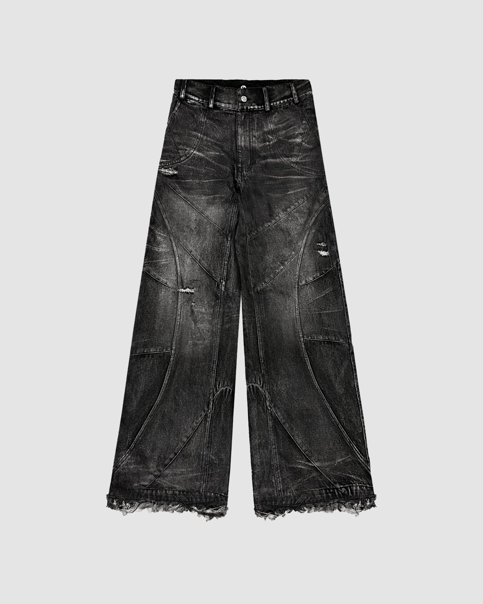 CYVIST FLARE WEBBED DENIM BLACK CYVIST FLARE WEBBED DENIM BLACK