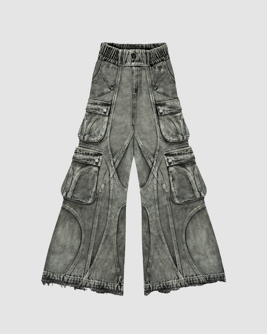 FLARE VENOM CARGO DENIM